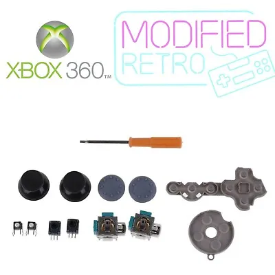 £6 • Buy Xbox 360 & Slim Controller  13 Piece Analog Joystick Kit Switch Repair Kit 🇬🇧 