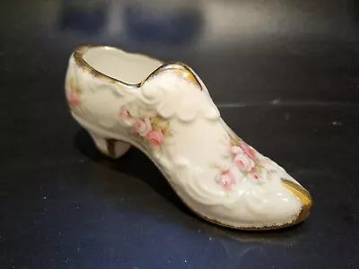 $19.95 • Buy Paragon Victoriana Rose Porcelain Shoe Slipper
