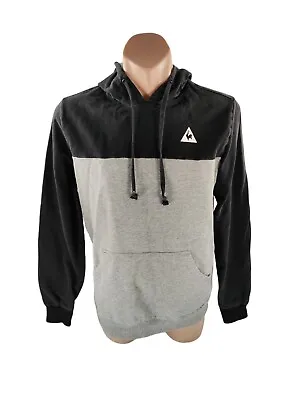 Le Coq Sportif Hoodie Men’s Size M Grey Pullover Sweater Jumper Designer  • £14.35