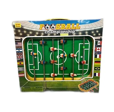 Mini Soccer Table Game Foosball Championship Table For Age 3+ • $24.99