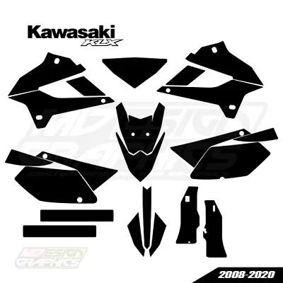 $14.90 • Buy Graphics Template KAWASAKI KLX 250 2008-2020 Vector AI. PDF. ( Escala 1:1)