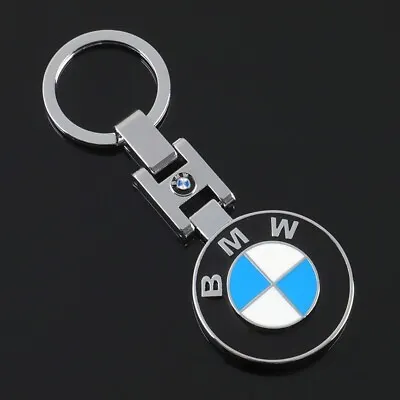 $11.95 • Buy BMW Logo Metal Car Keyring Keychain Metal Key Ring AUS