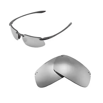 New Walleva Titanium ISARC Polarized Replacement Lenses For Maui Jim Kanaha • $26.99