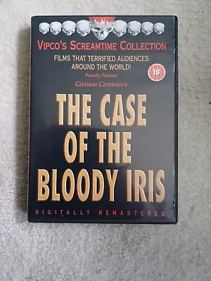 The Case Of The Bloody Iris  DVD Vipco Screamtime Collection Horror Classic  • £10