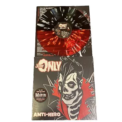 Jerry Only – Anti-Hero Black Split Splatter VINYL LP 2023 MISFITS DAVE LOMBARDO • $26.98