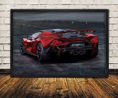 Styled Lamborghini Invencible 2024 - High Quality Premium Poster Print • $34.95