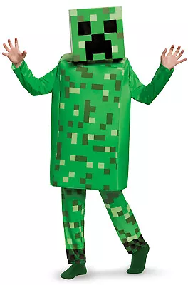 Brand New Minecraft Creeper Deluxe Child Costume • $42.97