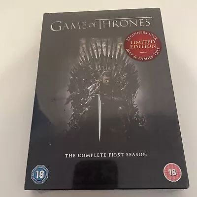 Game Of Thrones: Season 1 [DVD] [2011] [2012] NEW SEALED • £6.95
