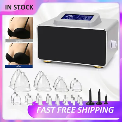 Breast Enlargement Butt Lift Lymph Detox Massage Vacuum Therapy Beauty Machine • $168