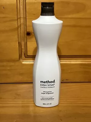 NEW ** Method Dish Soap Citrus Grove 18 Ounce Plant Based Cutting Power • $7.50