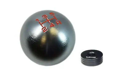 Mitsubishi Lancer Evo Gunmetal Round Shift Knob 5 Speed • $21.95