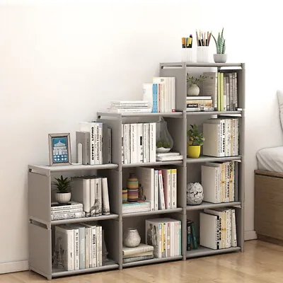 9 Cube Bookcase Shelving Display Shelf Storage Unit Organizer Office Home • £17.19