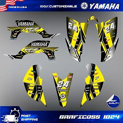 Yamaha YFZ 450 Graphics Kit 2003 2004 2005 2006 2007- 2008 Decals Stickers Atv • $153.90