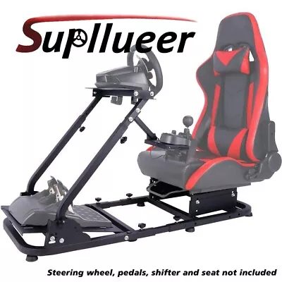 Supllueer Racing Simulator Cockpit Stand Fit Logitech G923 G29 G920 Thrustmaster • £129.99