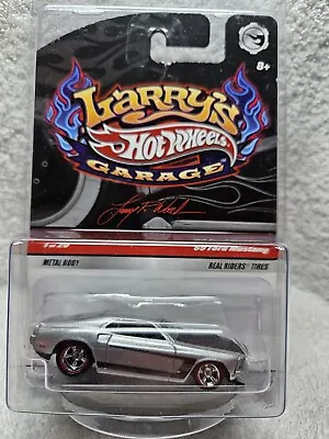 Hot Wheels Larry's Garage Real Riders '69 Ford Mustang - Silver **Brand NEW** • $0.99