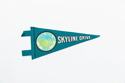 Vintage Skyline Drive Virginia Souvenir Mini Felt Pennant 7  • $7.49