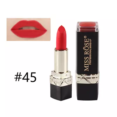 Gorgeous Matte Lipstick Miss Rose-High Pigmented & Fragrance-3.4 G-Choose Shade • £2.90