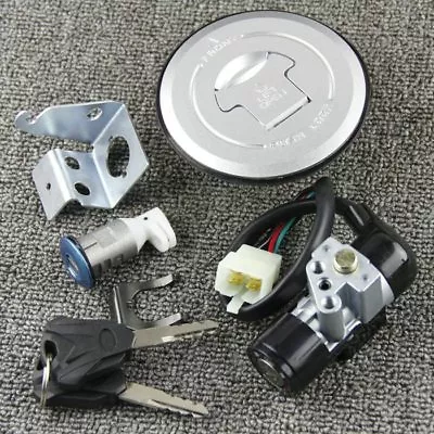 Ignition Key Switch Gas Cap Set For Honda Grom MSX125 Motrac M2 M3 Skyteam 14-15 • $44.47