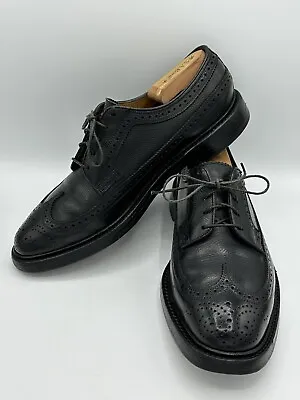 Vintage Florsheim Imperial Men’s V-Cleat 5-Nail Longwing Shoes Size 8 C 92604 • $99