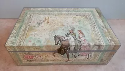 Decorative Unique Large Sleeping Beauty Wedding Storage Box  Keepsake Gift Box • £18.99