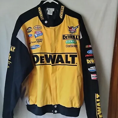 RARE VINTAGE DEWALT MATT KENSETH #17 RACING JACKET XL TeamCaliber New • $150