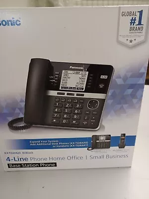 SET Panasonic KX-TGW420 4 Line Cordless Phone System With 1 Cordless Extension • $130