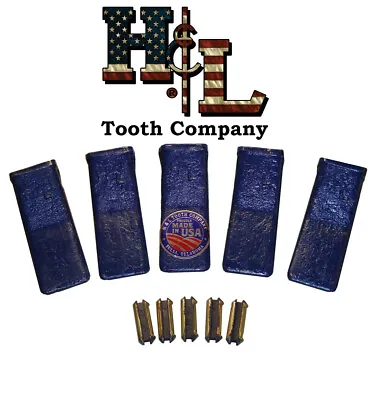 230SP H&L Tooth Original Bucket Teeth (5 Pack) Cast Or Forged + 23FP Pins 230CSP • $96.95