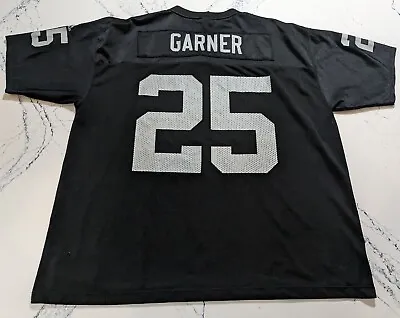 VTG Adidas Oakland Raiders Charlie Garner #25 Football Jersey 2XL Las Vegas Nice • $45