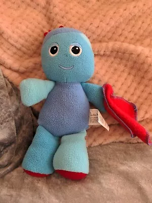 In The Night Garden Talking  Iggle Piggle Soft Plush Toy 10” With Blanket 2017 • £10.50