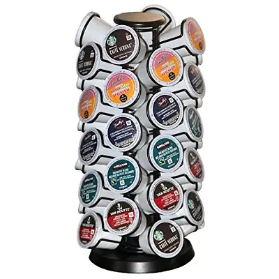 40 Keurig K Cup Holder Coffee Pod Carousel Stand Storage Organizer Display Black • $26.27