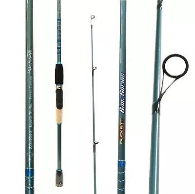 7'6  Duckett Fishing Salt Series Spinning Rod Medium DFSS76M-S ~ NEW • $133.95