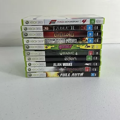 10x Microsoft Xbox 360 Games Bulk Lot! #2 • $59.99