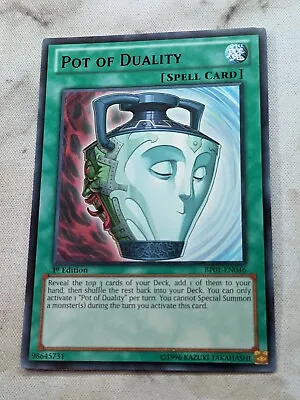 Pot Of Duality YUGIOH Card BP01-EN046 1st Edition 98645731 • $2.98