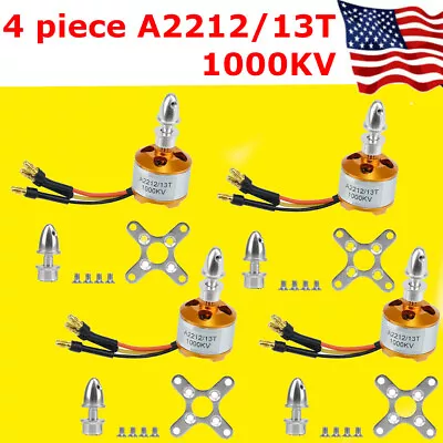 A2212 1000KV Brushless Outrunner Motor F450 F550 MWC RC MultiCopter Quad Copter • $19.95