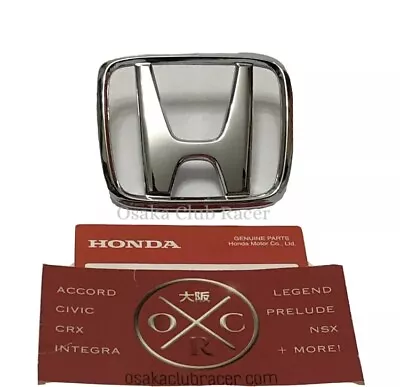 $30.95 • Buy OEM Honda Del Sol Front Emblem H Badge Logo 93-97 92 94 95 96 EG1 EG2 Civic CR-X