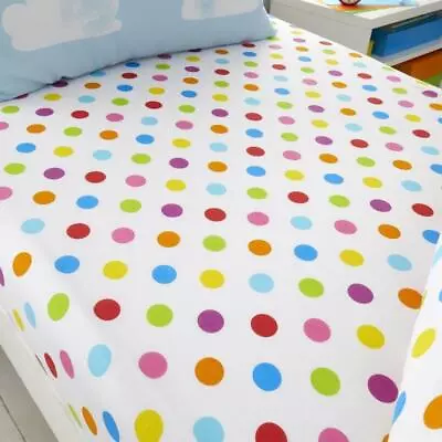 Kids Duvet Cover Set Children Boys Girls Bedding Or Fitted Bed Sheet Or Curtains • £9.99