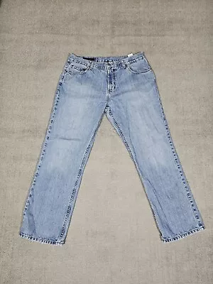 Vtg Tommy Hilfiger Freedom Jeans Mens 34x30 Blue Straight Denim Pants • $27