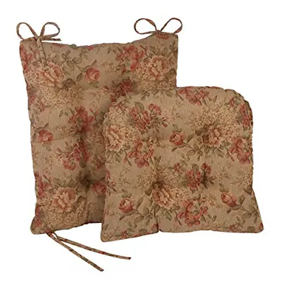 $47.77 • Buy The Gripper Non-Slip Somerset Tapestry Jumbo Rocking Chair Cushions