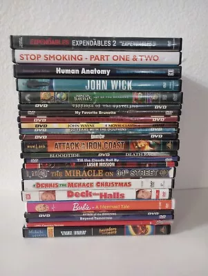Lot Of Used DVDs Various Titles • $0.99