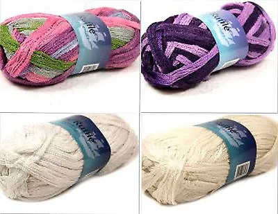 Plymouth Yarn Joy Ruffle 100g Knit Crochet Flat Rate Ship Offer Color Choice • $10.99