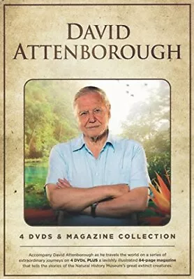 David Attenborough 4 DVD & Magazine Collection • £4.84