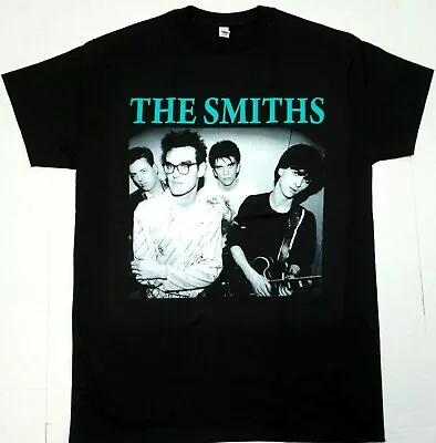 The SMITHS T-shirt Morrissey Alt Indie Rock Band Adult Men's Tee Black New • $17.99