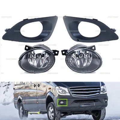 Front Fog Light For Mercedes Benz Sprinter W906 1 Set 9068203861 9068203961 • $55.89