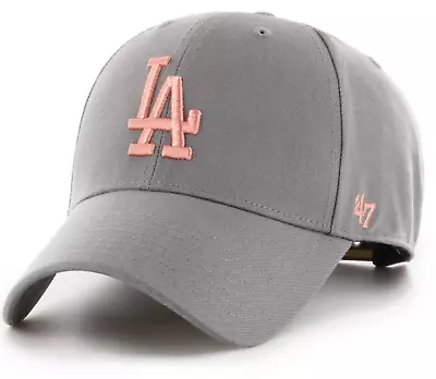 Los Angeles Dodgers 47 Brand MVP Dark Grey Snapbck Baseball Cap • £26.95