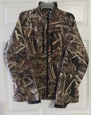 Gander Mountain Guide Series Mens Camo 4 Pocket Jacket Size Medium Realtree MAX5 • $22.99