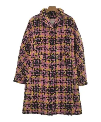 Milly Coat (Other) PinkxYellowxBlack(Tweed) 0(Approx. XS) 2200406713018 • $157