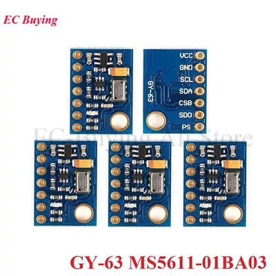 1/5pcs GY-63 MS5611-01BA03 Atmospheric Height Pressure Sensor Module IIC /SPI • $7.95