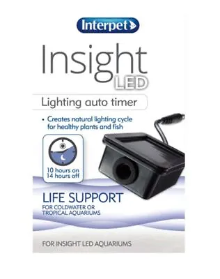 Interpet Insight Led Lighting Timer Natural Light Cycle Healthy Plant Fish Tank • £16.95