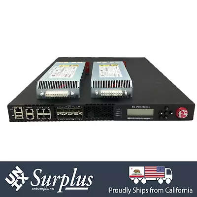 F5 Networks Big-IP 5050 Series 8 Port SFP+ 10Gb 4x RJ45 DNS License 2x 400W PSU • $199