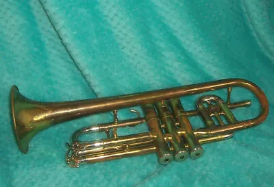 1954 CONN Cornet 80A Opera Glass Slide Good Used As Is Condition  Playable  • $299